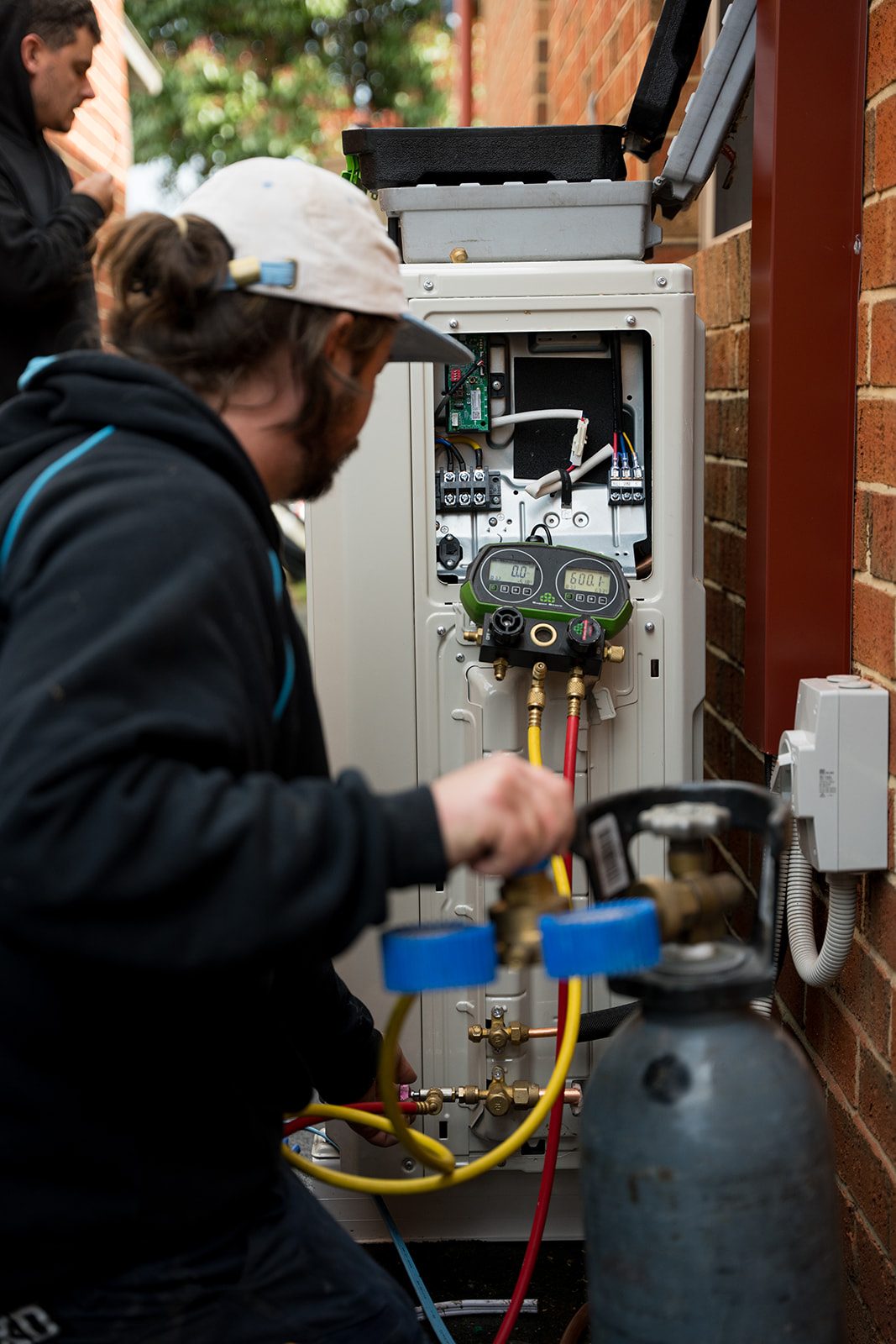 Ducted system installation
