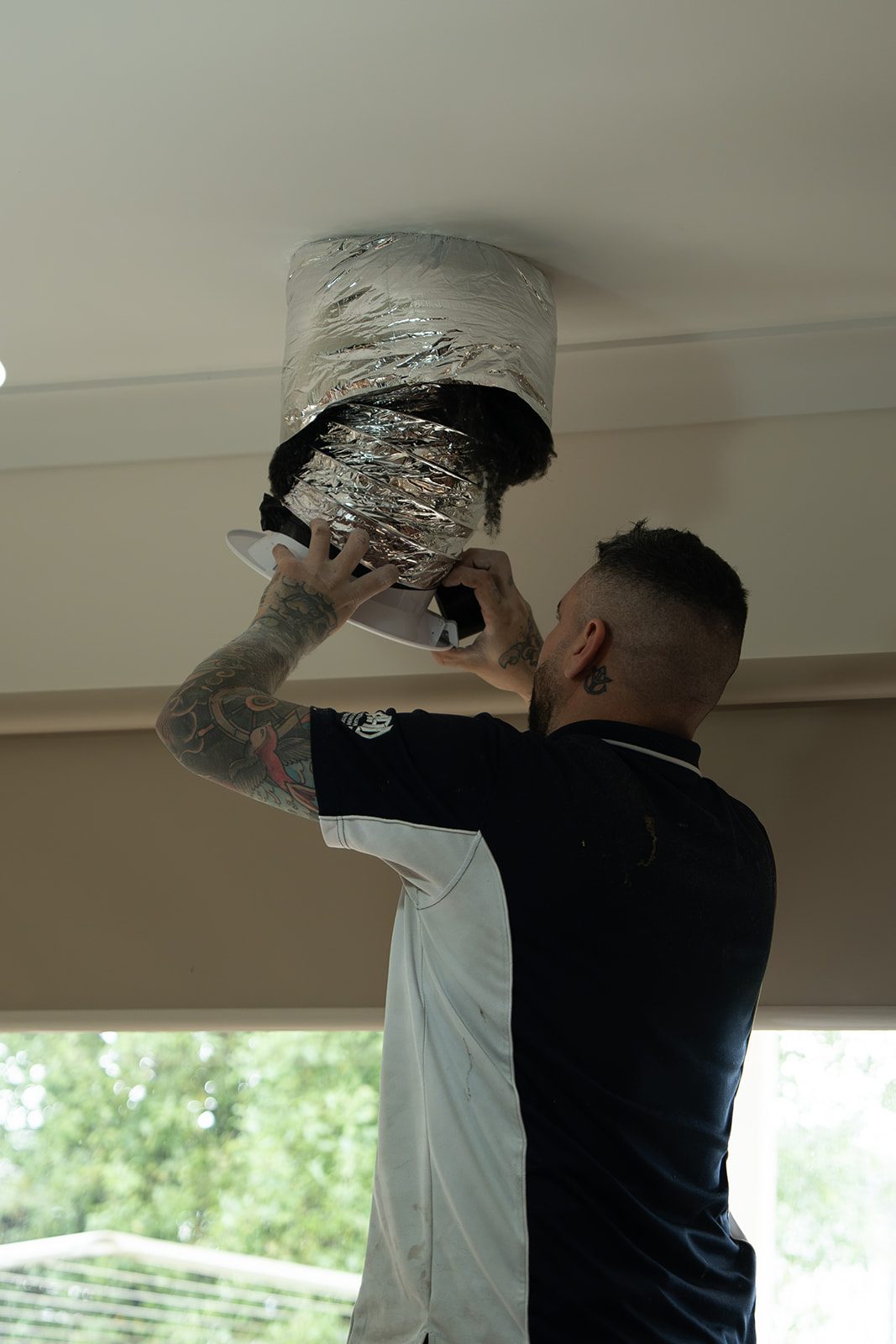 Ducted vent installation